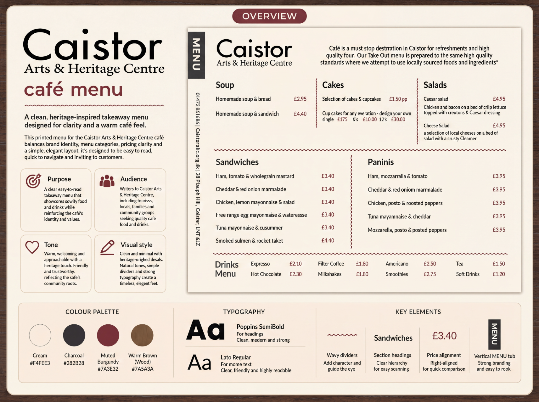 Caistor Cafe overview